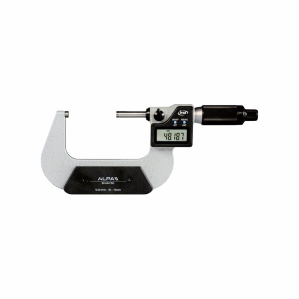 Digital micrometer IP65 with quick forward movement ALPA BA020