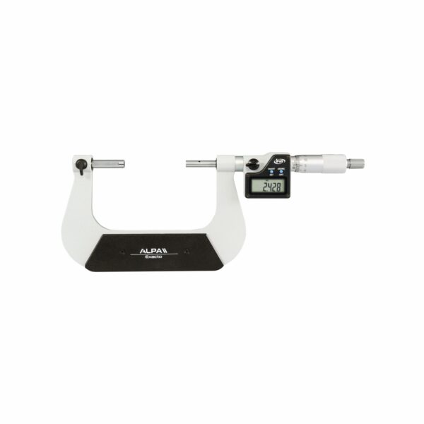 Digital micrometer with interchangeable ball contacts IP65 ALPA BA075