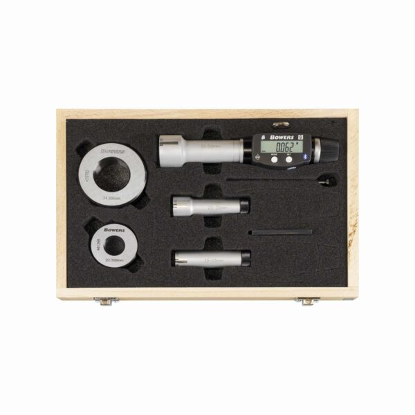 Digital micrometer for internal measurements IP67 Bluetooth sold in set ALPA BA212